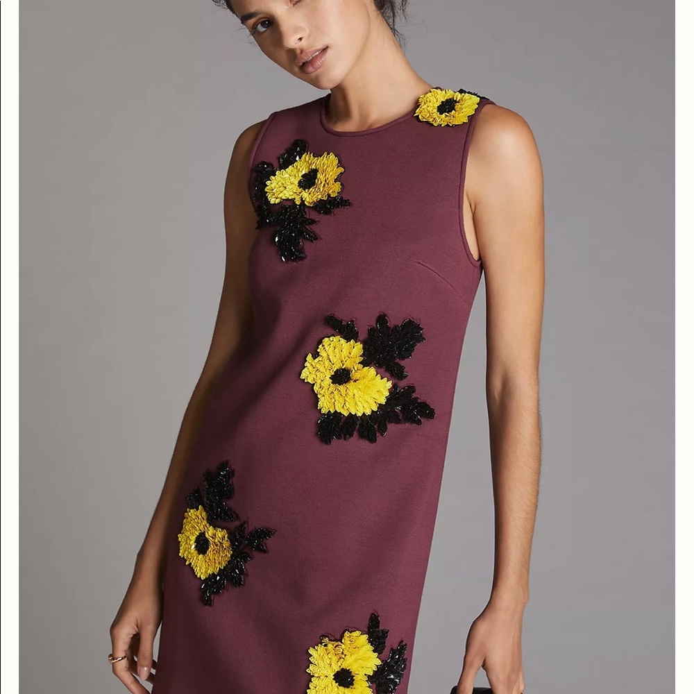 Dhruv Kapoor Sequin Shift Mini Dress